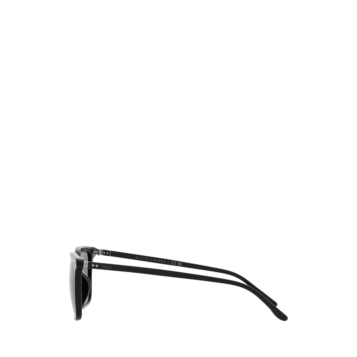 Мужские солнцезащитные очки Ralph Lauren Heritage Square Academy Sunglasses, цвет: Блестящий чёрный — фото 2