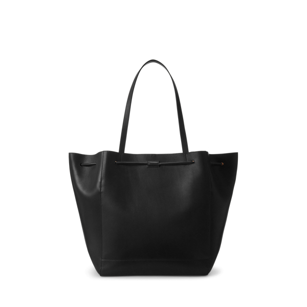 人気商品！ Ralph Lauren Andie Mサイズ Leather Drawstring Bag Leather Large Andie Drawstring Bag | Ralph Lauren