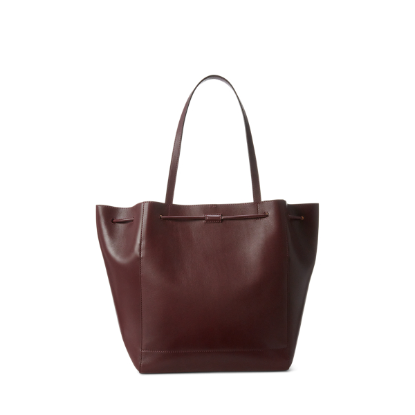 セール☆Ralph Lauren Andieドローストリングトートバッグ Leather Medium Andie Drawstring Tote | Ralph Lauren
