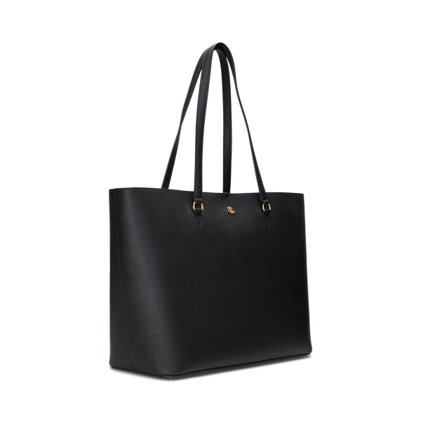 Ralph lauren black leather purse sale