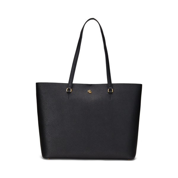 Ralph lauren large leather tote on sale