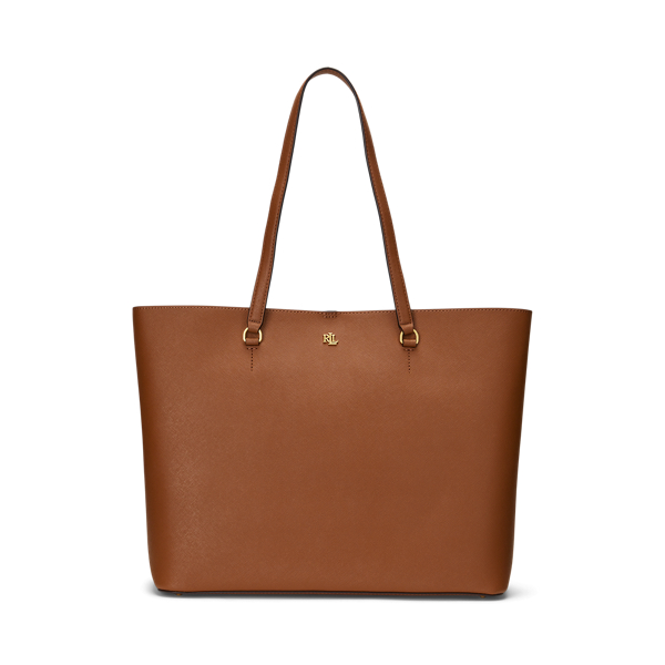 Crosshatch Leather Large Karly Tote