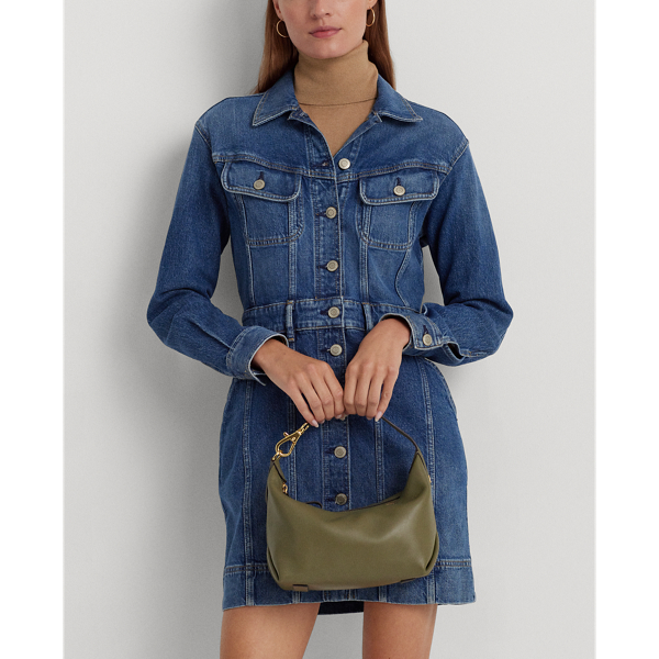 新作Ralph Lauren Kassie Medium Convertibleデニム2Way斜め掛け 新作Ralph Lauren Kassie Medium Convertibleデニム2Way斜め掛け