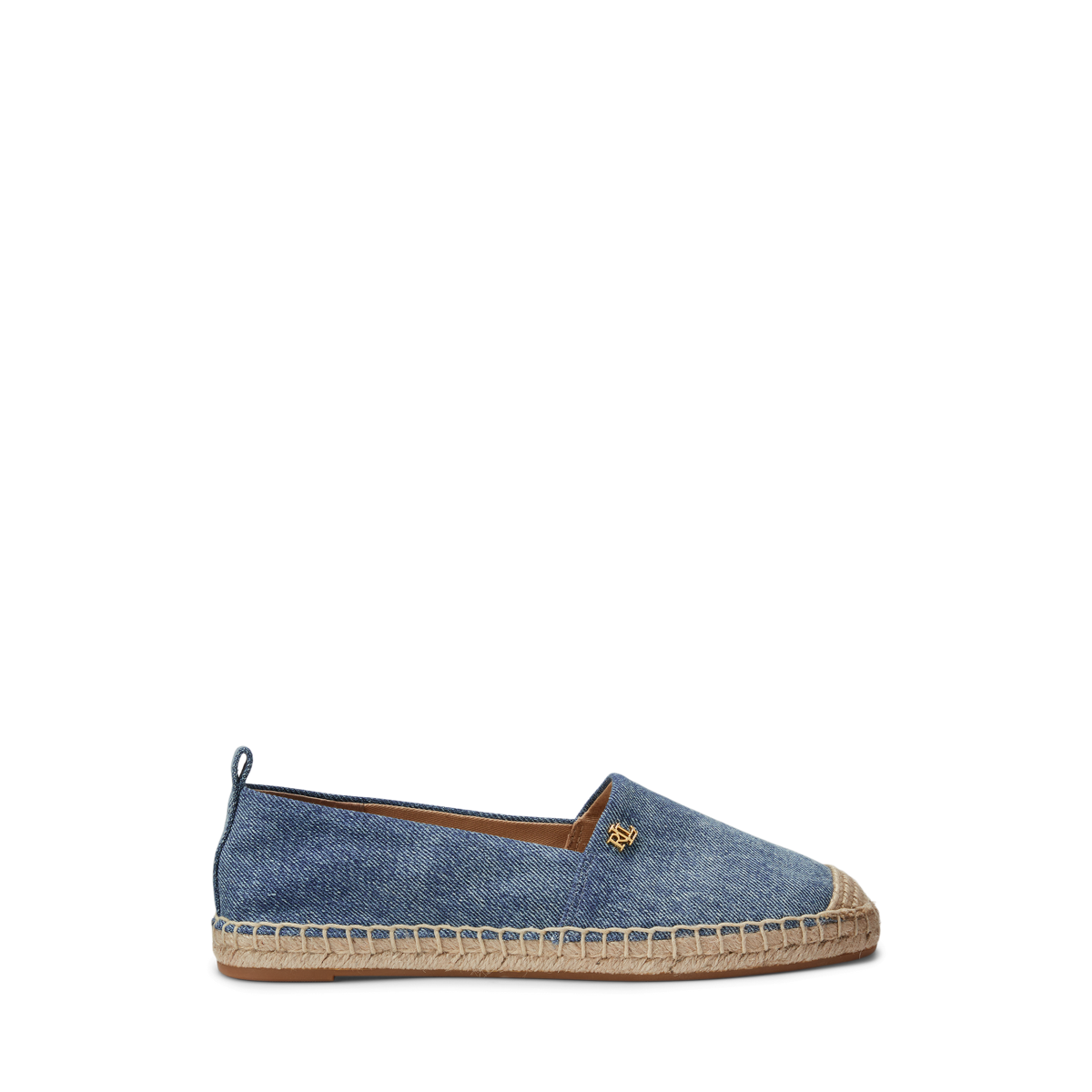 【 Ralph Lauren 】Cameryn Espadrilles エスパドリーユ Cameryn Cross-Dyed Canvas Espadrille