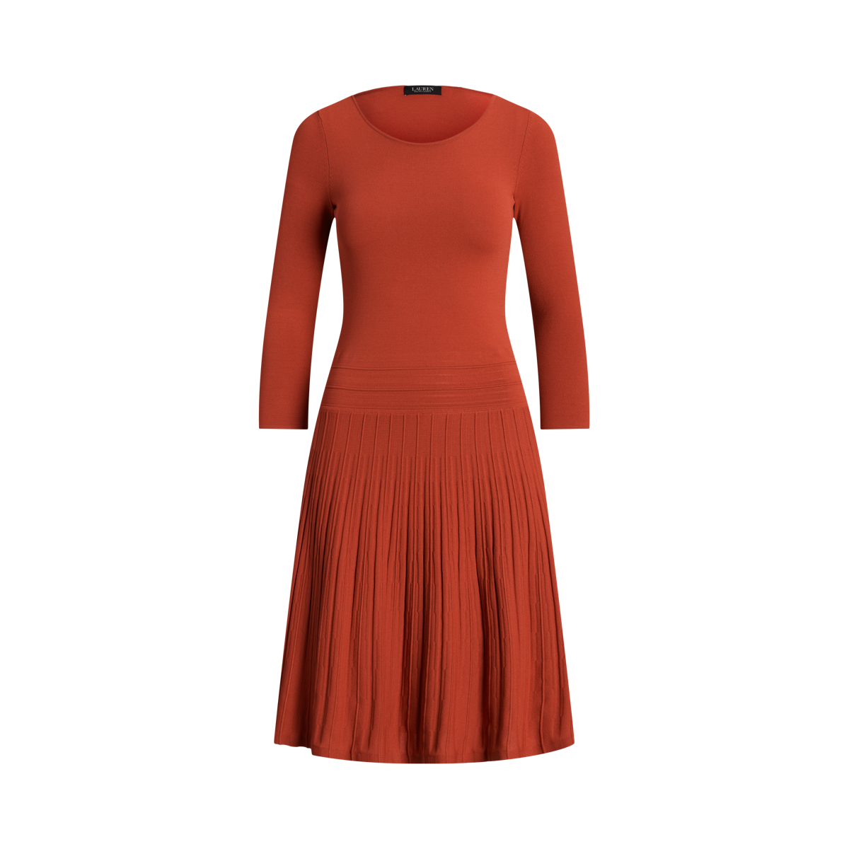 Jersey Three-Quarter-Sleeve Dress | Ralph Lauren