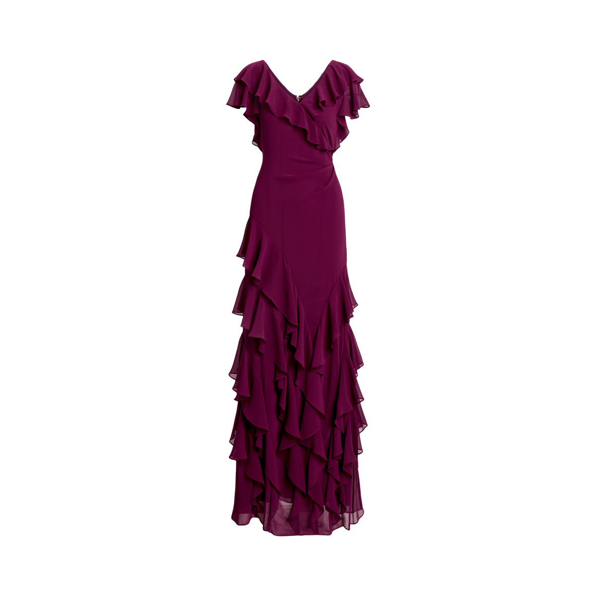 Ralph lauren ruffle dress online