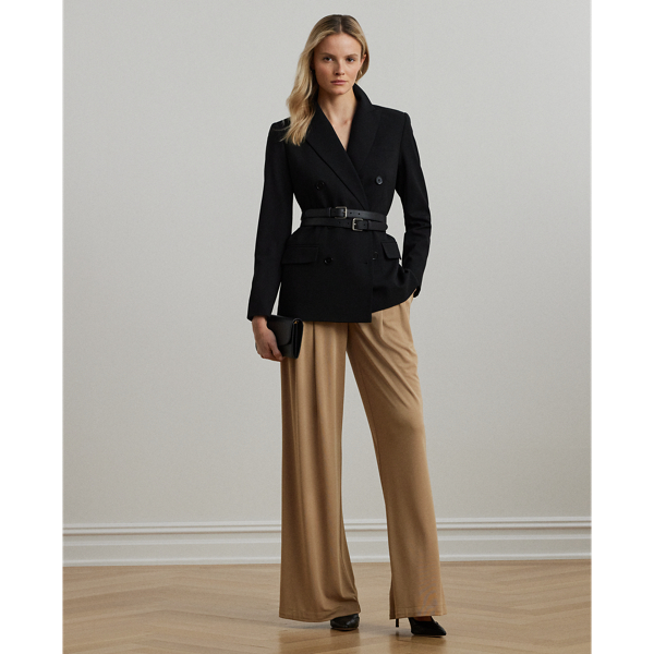 ラルフローレン★Double-Breasted Wool Crepe Blazer Double-Breasted Wool Crepe Blazer | Ralph Lauren