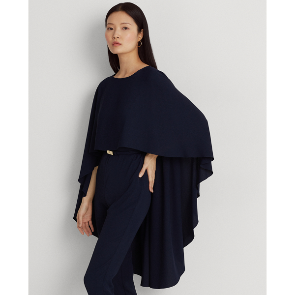 Sold Lauren Ralph Lauren chiffon cape jumpsuit