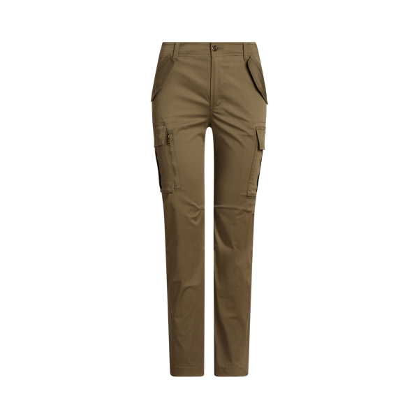 Pantal&oacute;n cargo de sat&eacute;n de algod&oacute;n Lauren en 1