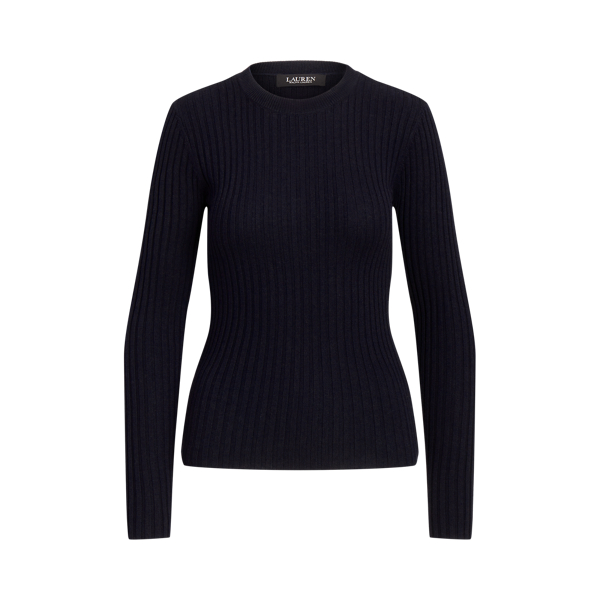 Rib-Knit Silk-Blend Jumper