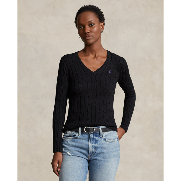 Ralph lauren jumper womens v neck on sale