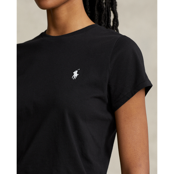 Cotton Jersey Crewneck T-Shirt for Women | Ralph Lauren® IL