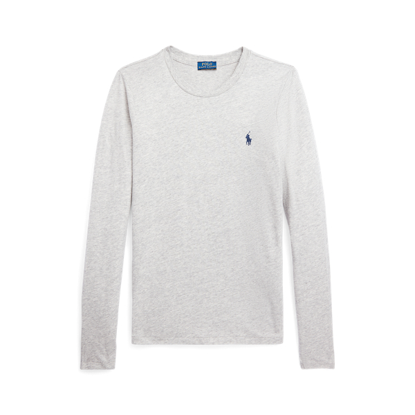 Polo crew neck long sleeve on sale