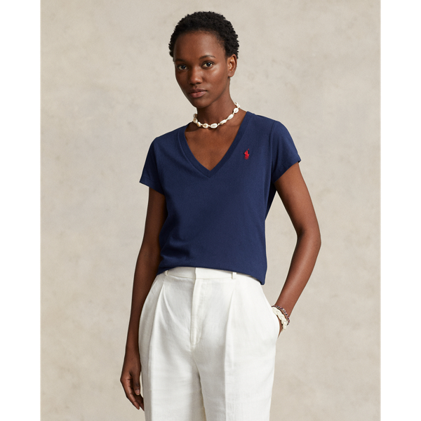 Women s Blue T Shirts Tops Ralph Lauren CH