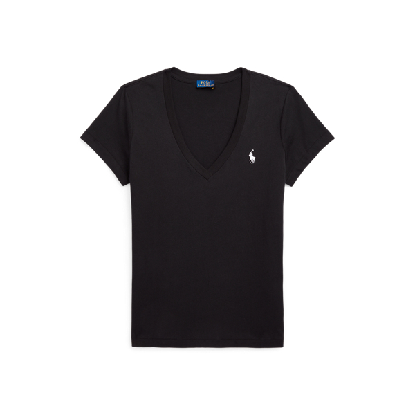 Polo ralph lauren v neck t shirt womens on sale