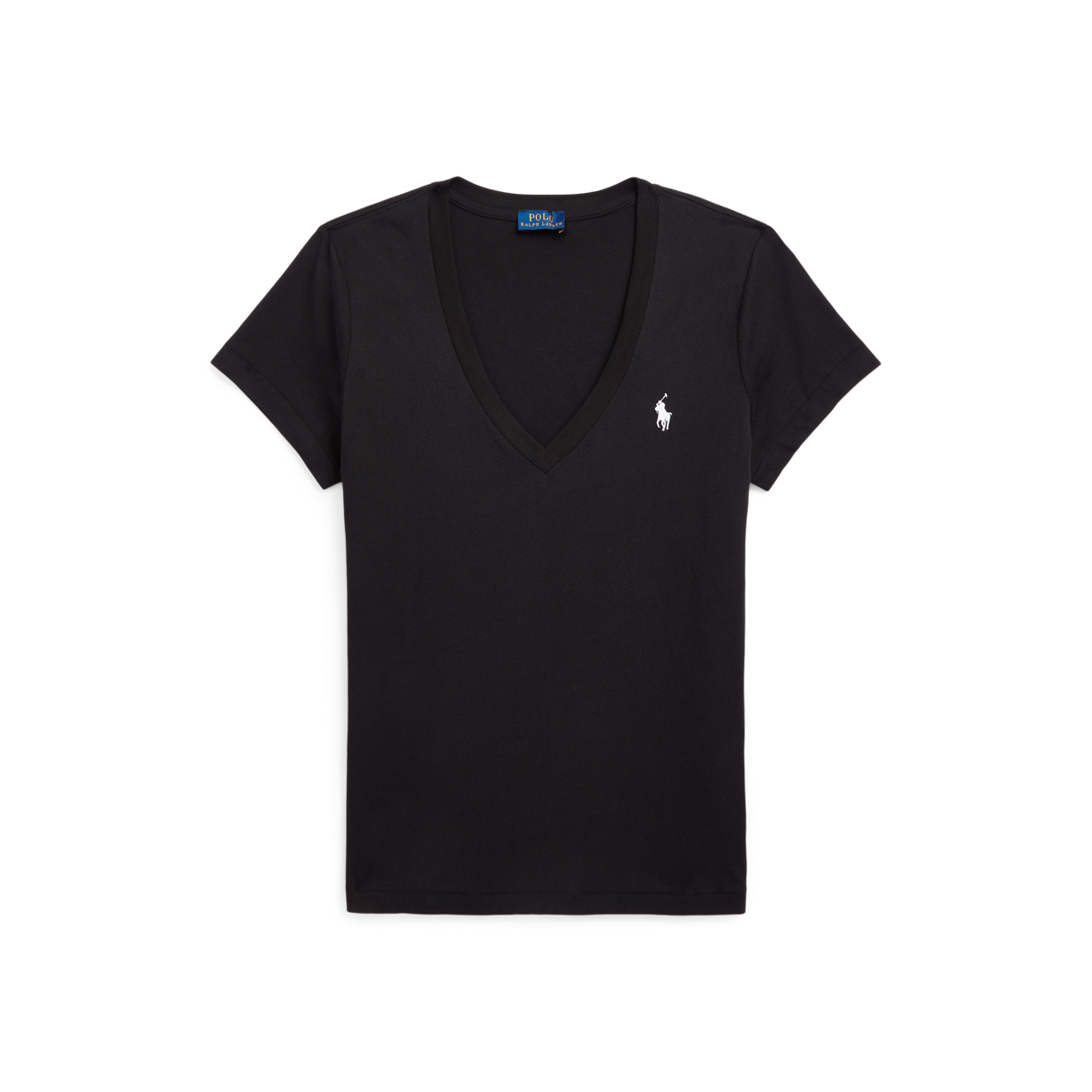 コットン ジャージー Vネック Tシャツ （Tシャツ）｜POLO RALPH