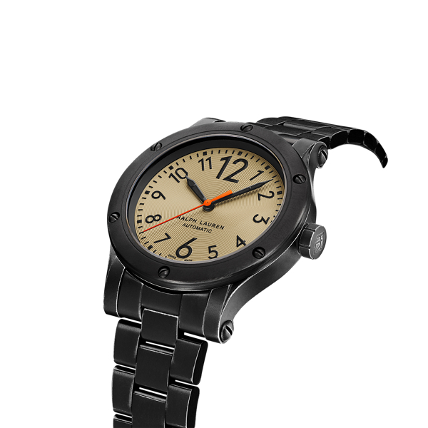42 MM Aged Steel Watch