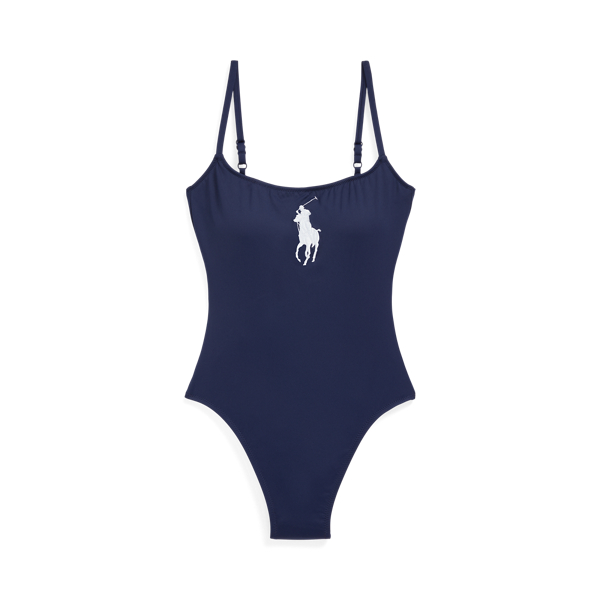 Big Pony One-Piece Swimsuit Polo Ralph Lauren 1