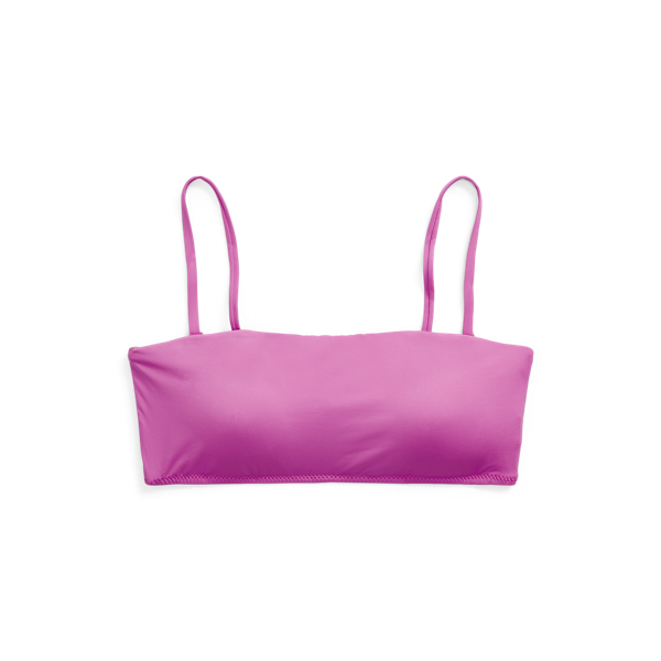 Bandeau-Bikinitop Polo Ralph Lauren in Flieder 2
