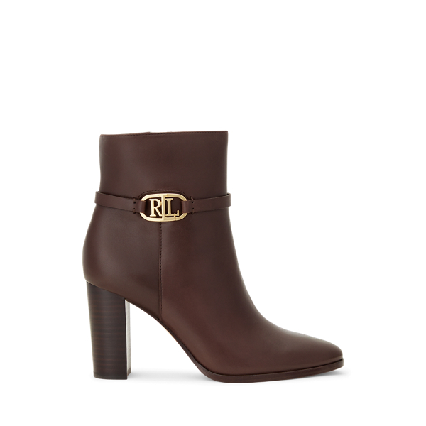 Maxie Burnished Leather Bootie Lauren 1
