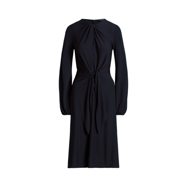 Stretchjerseykleid mit Schn&uuml;rung vorne Lauren in 1