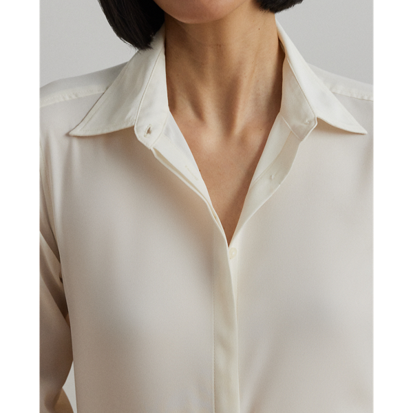 Classic Fit Crepe Shirt