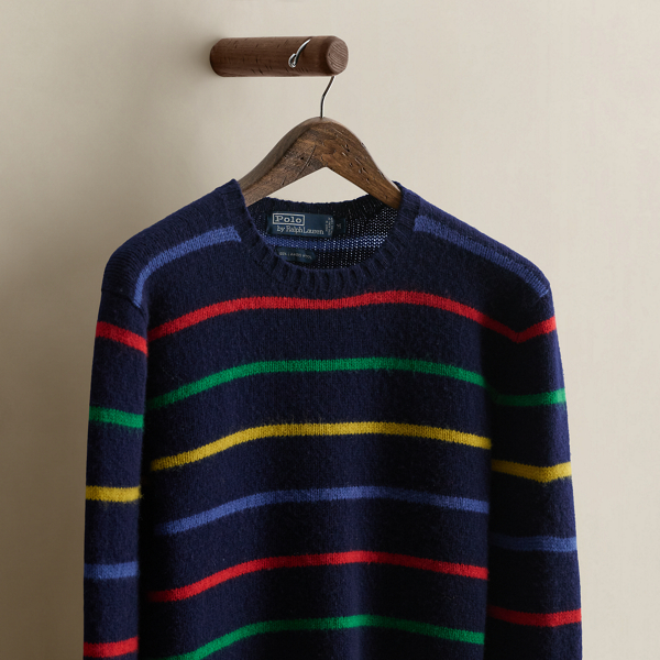 2004 Striped Wool Sweater - Size M