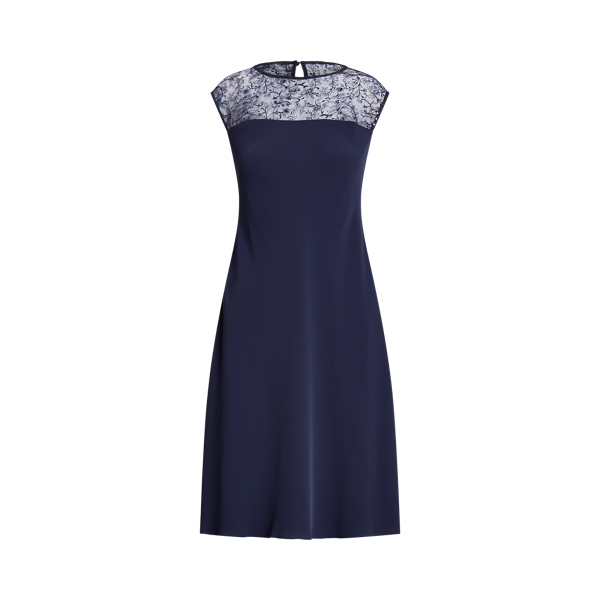 Robe sans manches en georgette Lauren en 1
