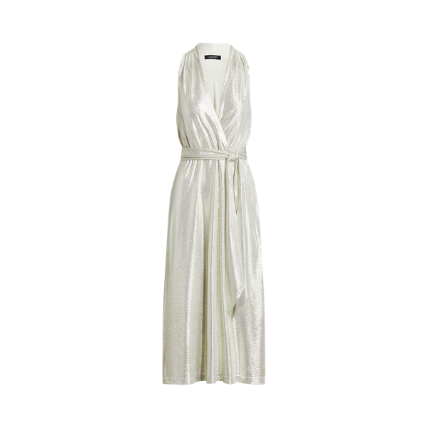 Robe dos nu en jersey m&eacute;tallis&eacute; Lauren en 1