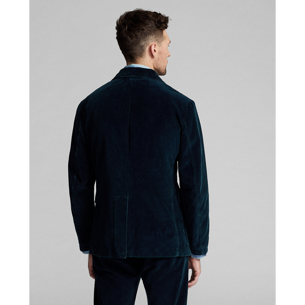 Unconstructed Indigo Corduroy Sport Coat for Men | Ralph Lauren® BR