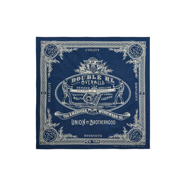 Bandana graphique en coton