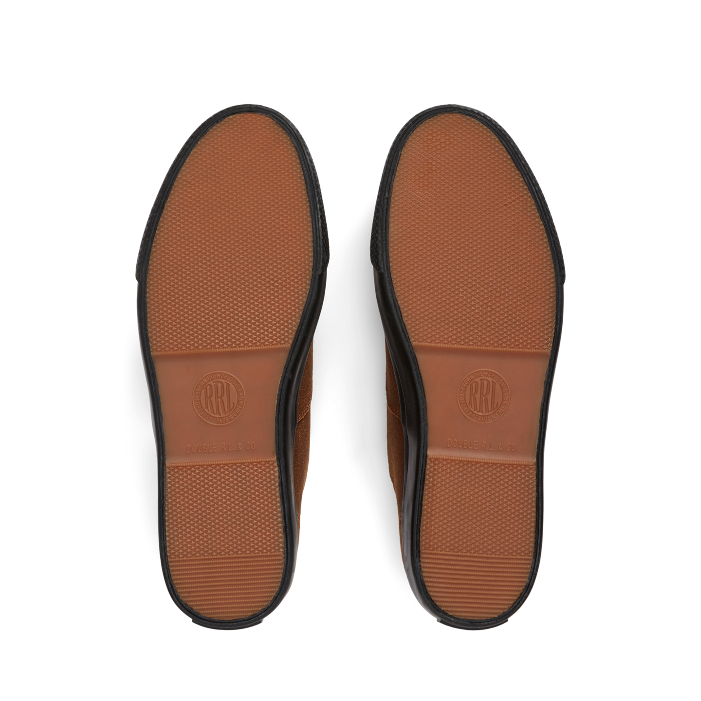 Мужские кроссовки Ralph Lauren Roughout Suede, цвет: Коричневый — фото 3