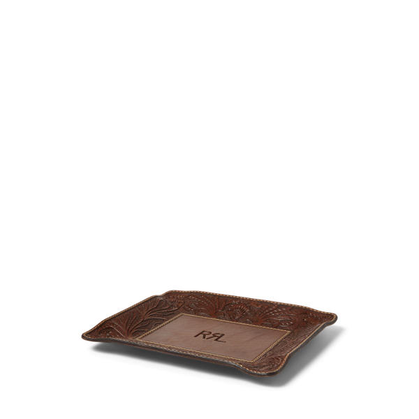 ハンドツールド レザー バレー トレー | ラルフ ローレン公式