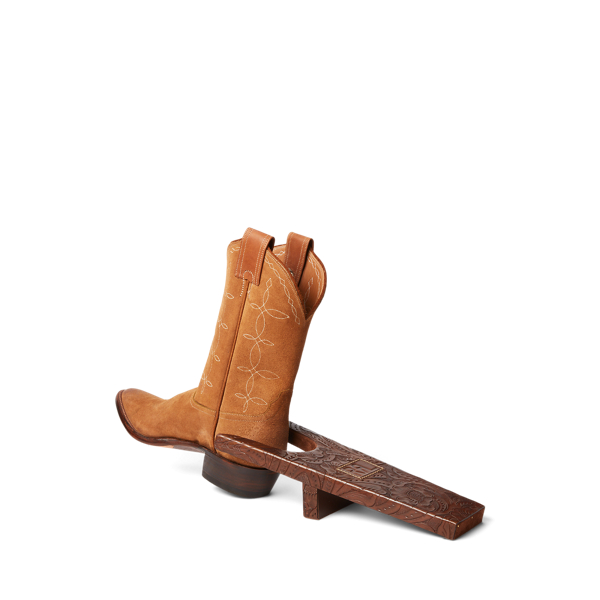 Hand-Tooled Leather Boot Jack Ralph Lauren® IN