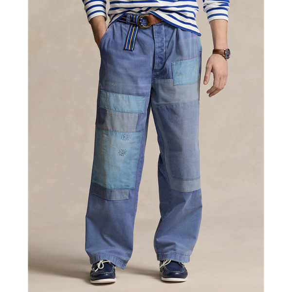 Burroughs Relaxed Fit Distressed Pant