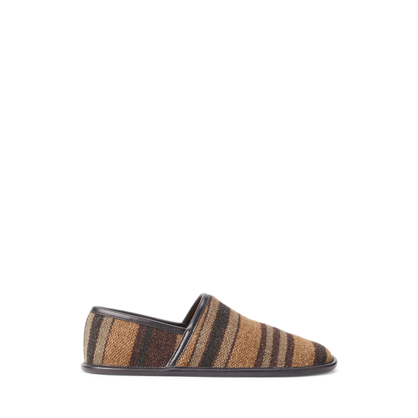 Shearling-Lined Handwoven Slipper RRL 1