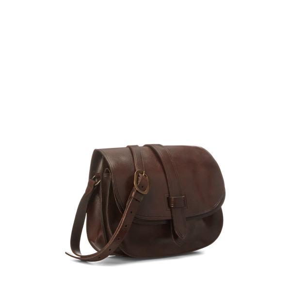 Ralph lauren leather crossbody bag hotsell