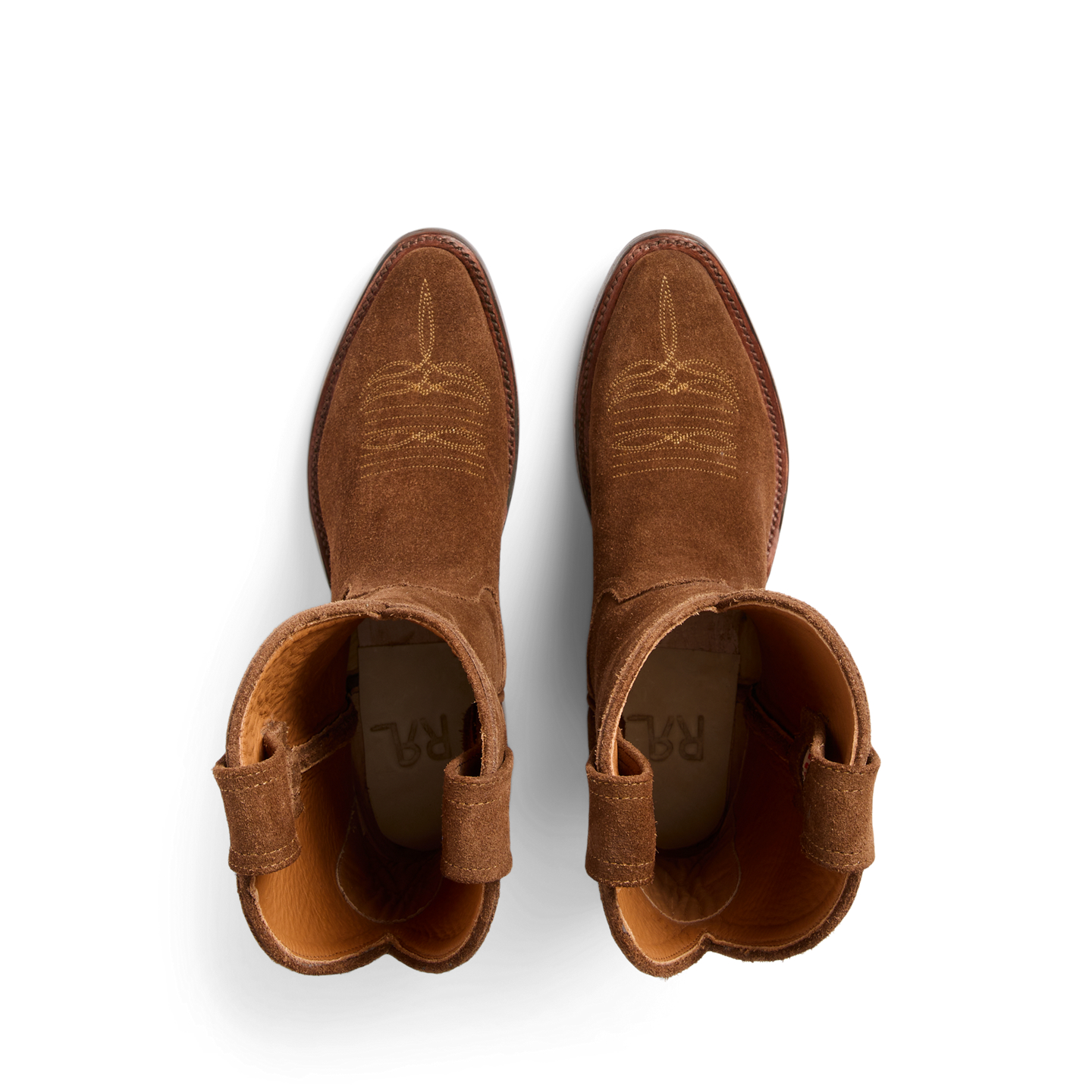 Женские ботинки Ralph Lauren Plainview Roughout Suede, цвет: Коричневый — фото 2