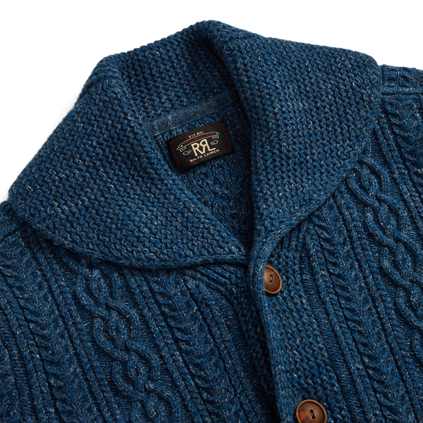 Ralph lauren collection shawl collar cardigan hotsell
