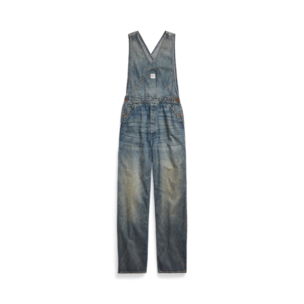 Overall aus Baumwolltwill in Indigo RRL in 1