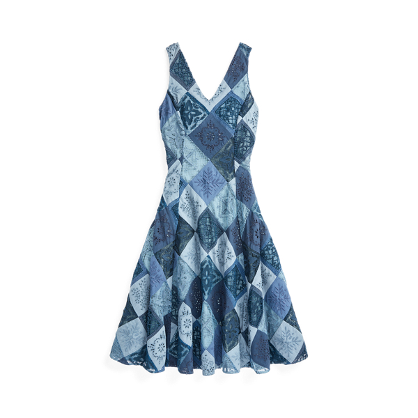 Patchwork Sleeveless Dress | Ralph Lauren