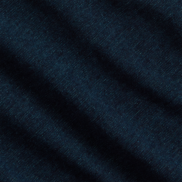 Dark Indigo Cotton-Linen Pocket Tee RRL 10