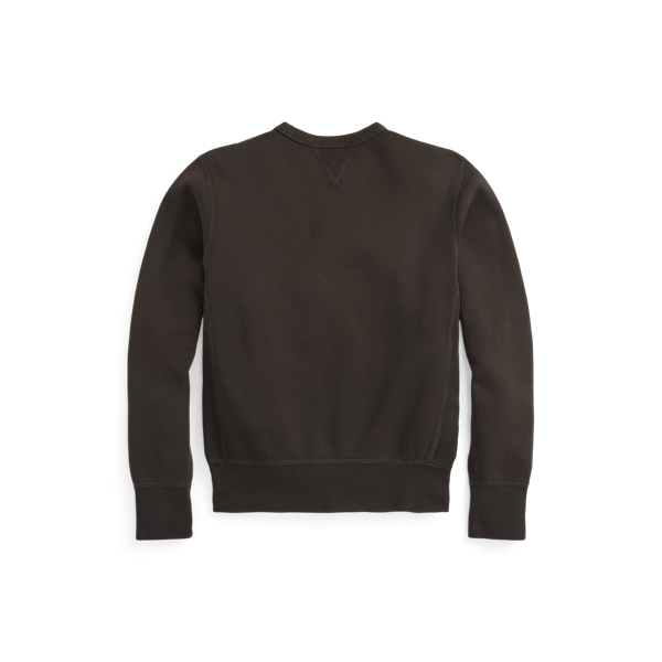 RRL ニット　コットンブレンドフリースニット　スウェットシャツ　L ロゴ コットンブレンド フリース スウェットシャツ | ラルフ