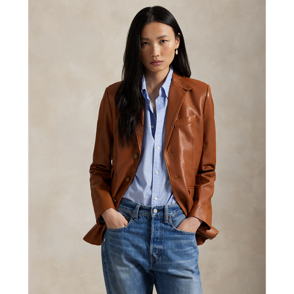 Lambskin Hacking Blazer