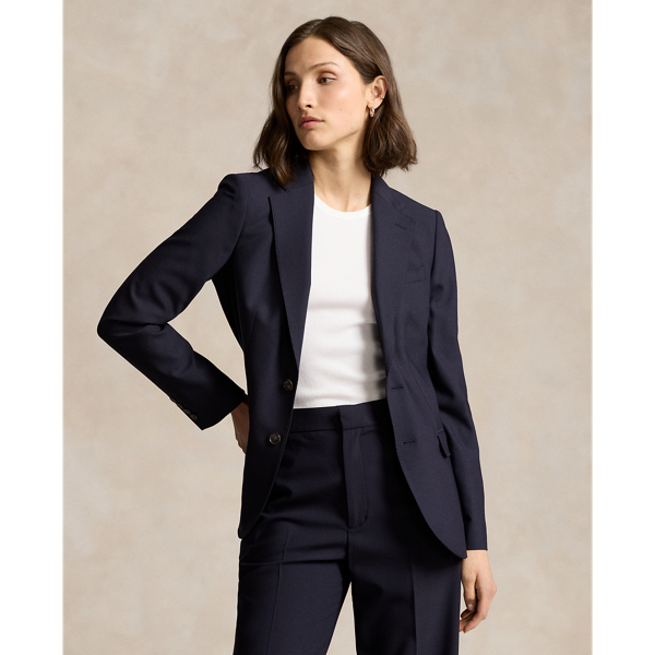 Ralph lauren women's wool blazers best sale