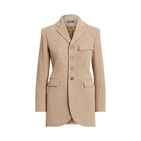 Wool-Blend Herringbone Blazer-Jacket Polo Ralph Lauren 1