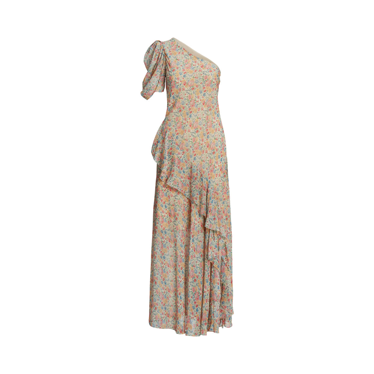 【Polo Ralph Lauren】Asymmetric maxi dress Polo Ralph Lauren Asymmetrical maxi dress - Blue | 253909454010