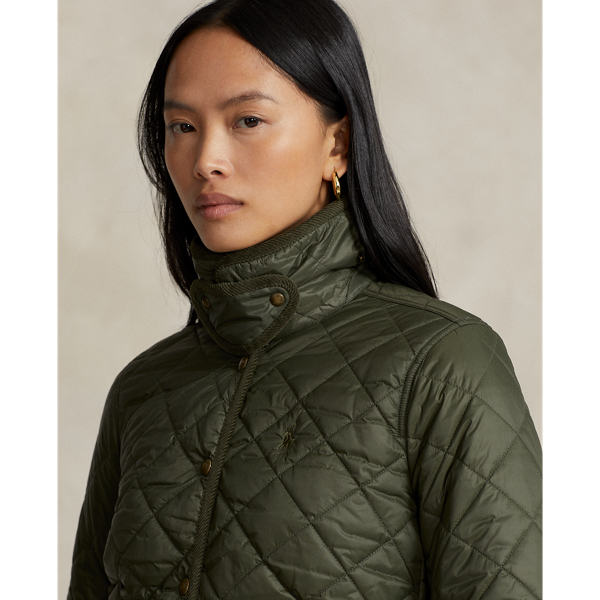 Quilted parka ralph lauren online