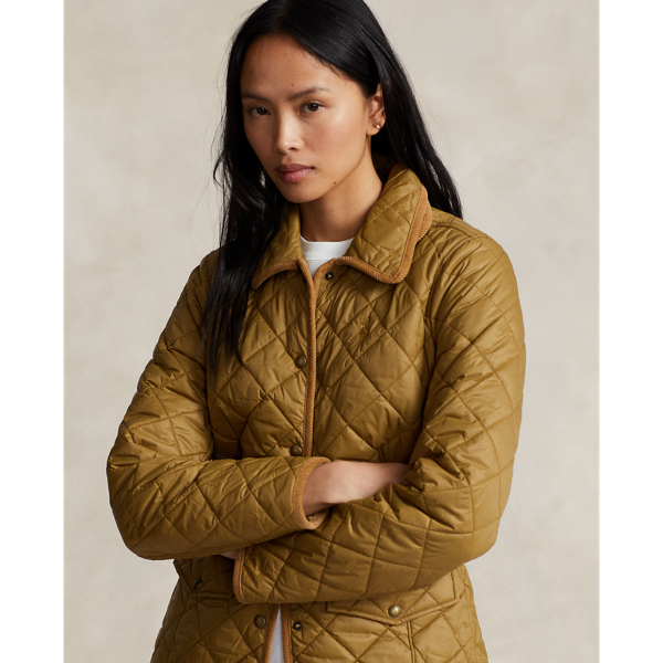 Ralph lauren quilted coat women's online