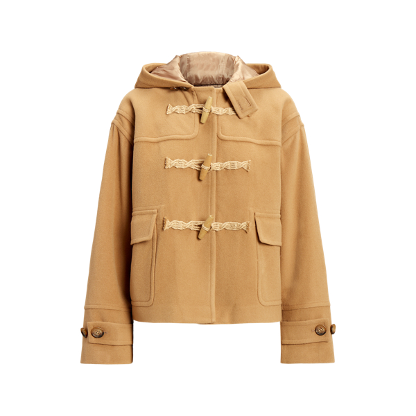 Oversized Double Knit Hooded Duffel Coat Ralph Lauren Australia